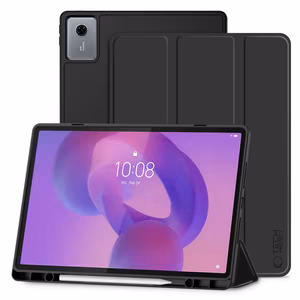 TechProtect SmartCase Pen Suojakuori Lenovo Idea Tab Plus 12.1 TB-361:lle - Musta