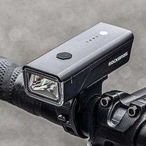 Rockbros 24510003001 polkupyörän etuvalo 260 lm + USB-C - USB-A kaapeli - musta
