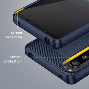 Thunder Case case for Realme C35 silicone armor case black