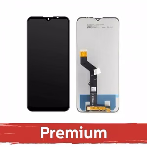 LCD-näyttö yhteensopiva Motorola E7 Plus / G9 Play / G9 musta OEM