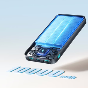 Joyroom JR-PBF12 Pro varavirtalähde 22,5 W 10000 mAh digitaalisella näytöllä 2x USB-A 1x USB-C - musta