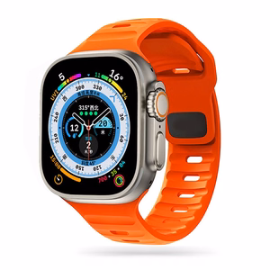 Tech-Protect Iconband Line Apple Watch 4/5/6/7/8/9/SE/Ultra 1/2 (42/44/45/49mm) oranssi