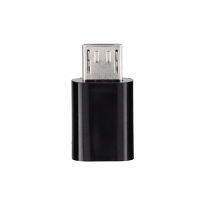 Adapteri Type C - Micro USB Blue Star - musta