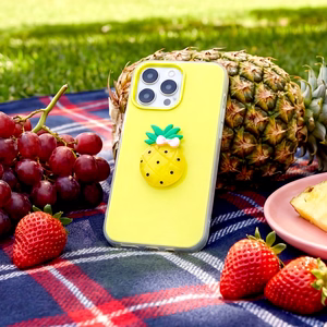 Fruit 2in1 suojakuori iPhone 16e / 17e keltainen