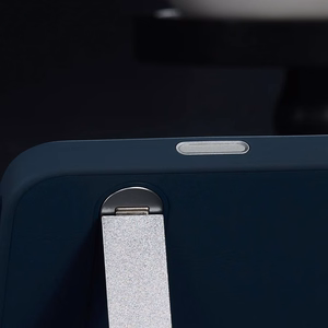 Moshi Kameleon MagSafe suojakuori iPhone 17 Pro Max -laitteelle, jalustatoiminnolla, Midnight Gray -värinen