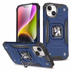 Wozinsky Ring Armor iPhone 15 Plus Ring Armor Suojakuori - sininen