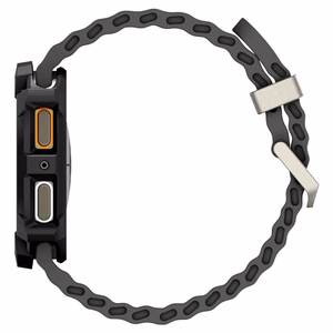 Spigen Rugged Armor Case for Samsung Galaxy Watch 8 40mm - Matte Black