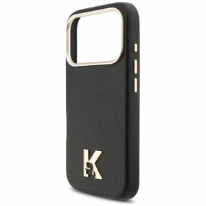 Karl Lagerfeld Karl Head Logo MagSafe suojakuori iPhone 17 Prolle - musta