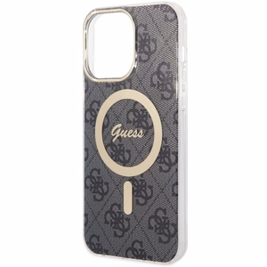 Guess 4G MagSafe suojakuori iPhone 14 Pro Max:lle - musta