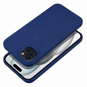 Soft-suojakuori iPhone 15 Plus Soft tumma