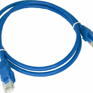 Alantec KKU5CZA1 verkkokaapeli sininen 0,25 m Cat5e U/UTP (UTP)