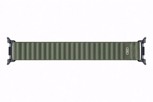 Samsung SVL32SG Fabric Band -kangasranneke (S/M) Galaxy Watch9 / Galaxy Watch8 -kelloille, oliivinvihreä