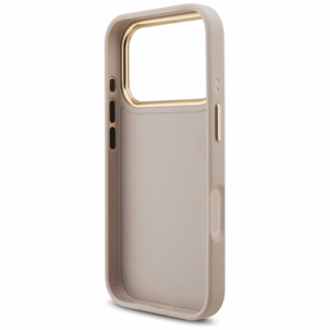 Guess 4G Big 4G Classic Logo Big Strap Metal Buttons -suojakuori iPhone 17 Pro - pinkki