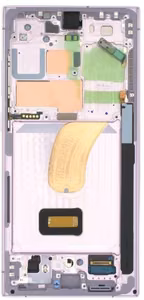 LCD-näyttö Samsung S918 S23 Ultra 5G kosketusnäytöllä ja kehyksellä Lavender alkuperäinen (service pack)