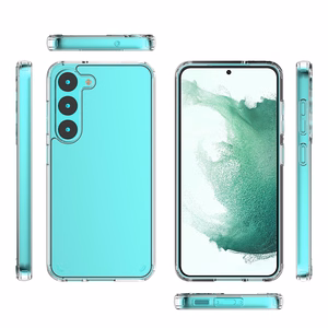 Clear Suojakuori Samsung Galaxy S23:lle läpinäkyvä