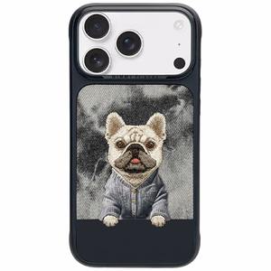 Nimmy Gentle Pets Series Dog MagSafe Suojakuori iPhone 17 Pro - Musta