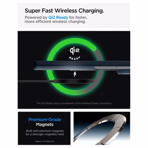 Spigen AirSkin Aramid MagFit MagSafe suojakuori mallille Samsung Galaxy Z Fold 8 Ultra – tummansininen