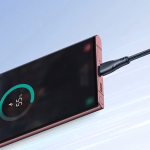 Joyroom Surpass Series A11 USB-A / USB-C 3A kaapeli 1.2 m - musta