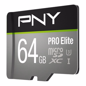 PNY PRO Elite microSDXC 64GB -muistikortti