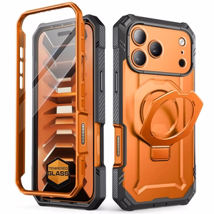Supcase Grip Pro Mag MagSafe -suojakuori iPhone 18 Pro Max / 17 Pro Max – oranssi