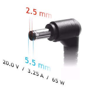 Charger for laptop Akyga AK-ND-17 (20V / 3.25A 65W 5.5 x 2.5mm) FUJITSU SIEMENS 1.2m