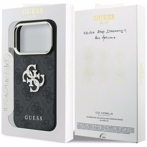 Kotelo mallille IPHONE 18 Pro /17 Pro (Big Strass Logo 4G) (väri: ruskea)