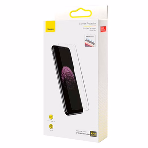 Baseus 0.3mm Full-glass karkaistu lasikalvo (2kpl pakkaus) iPhone XS Max / 11 Pro Max 6.5inchille
