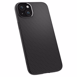 Spigen Liquid Air Suojakuori iPhone 15 6,1 matta musta