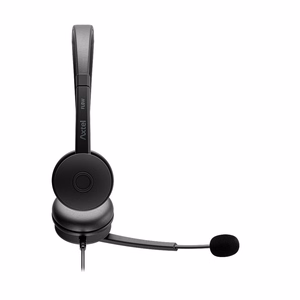 Headset with microphone Axtel FLOW UC Stereo USB-A/C black
