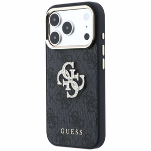Kotelo mallille IPHONE 18 Pro /17 Pro (Big Strass Logo 4G) (väri: ruskea)