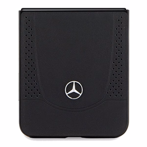 Mercedes nahkainen Urban-suojakuori Samsung Galaxy Z Flip 5:lle - musta