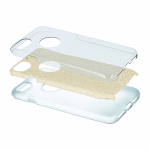Glitter 3in1 case for Samsung Galaxy A51 gold
