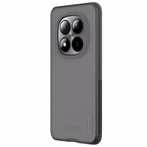Nillkin Super Frosted Shield Pro suojakuori Xiaomi Redmi Note 15 Pro+ 5G/Poco M8 Pro 5G läpinäkyvä musta