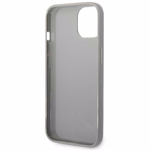 Karl Lagerfeld KLHCP14MLGMMSV3 iPhone 14 Plus 6.7 "kovakotelo hopea / hopea Monogrammi Iriseva hopea