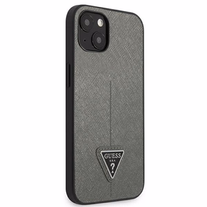 Guess GUHCP14SPSATLG iPhone 14 6.1 "hopea / hopea kovakotelo SaffianoTriangle Logo SaffianoTriangle Logo