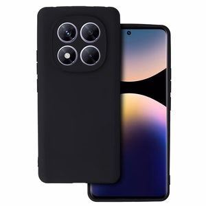 Matt Takasuojakuori Xiaomi Redmi Note 14 Pro 5G:lle musta