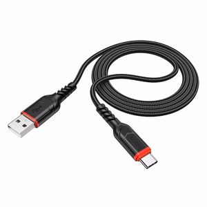 Hoco USB-A - USB-C -kaapeli QC 3A 1 m X59 musta