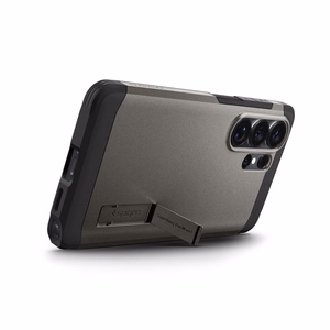 Spigen Tough Armor Mag MagSafe Suojakuori Samsung Galaxy S26 Ultra:lle - harmaa