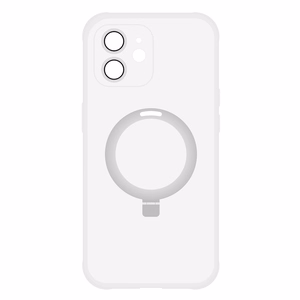 Tel Protect Magical Magsafe Stand Suojakuori iPhone 11:lle hopeinen