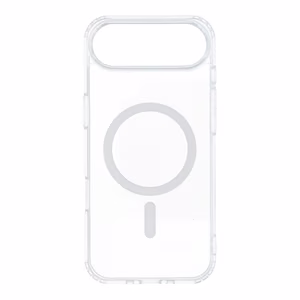 Suojakuori iPhone 17 AIR:lle Drop Glue Colorful Ring Mag Cover MagSafe-yhteensopiva valkoinen
