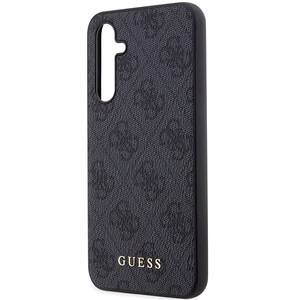 Guess 4G Metal Gold Logo kovakuori Samsung Galaxy S23 FE:lle - harmaa/harmaa