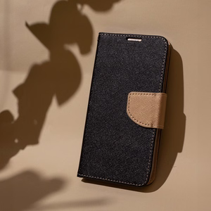 Smart Fancy Suojakuori iPhone 16 Pro Max 6,9:lle musta-kultainen
