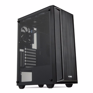 iBox CETUS 906 Midi Tower musta tietokonerunko