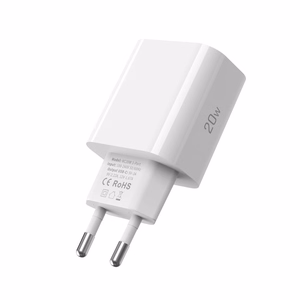 Tech-Protect NC20W PD20W USB-C wall charger with USB-C cable - white
