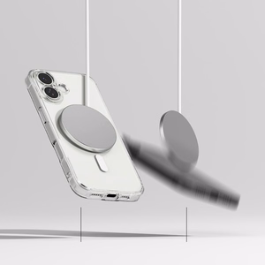 Ringke Fusion Magnetic MagSafe Suojakuori iPhone 17:lle - Kirkas