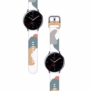 Strap Moro for Samsung Galaxy Watch 45 / 46 / 47 mm silicone bracelet watch band - pattern 2