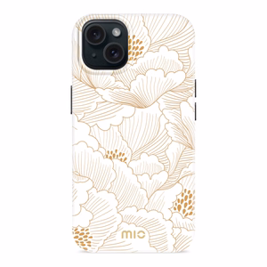 MIO White Roses Magsafe Compatible for iPhone 15 Pro
