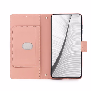 TFO Smart Triangle kirjamallinen suojakotelo Xiaomi Redmi A7 Pro -puhelimelle – vaaleanpunainen
