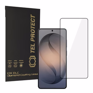 Panssarilasi Tel Protect 10X HD DLC Diamond Coating Samsung Galaxy S25 ULTRA:lle (kirjekuori)