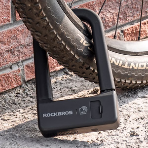 Rockbros RBNS1 SMART pyöränlukko NFC-lukijalla - musta